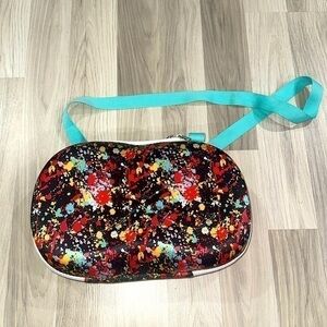 NFINITY Cheer Portable Carry Travel Shoe Bag Case Splatter Size 8.5 Case Only